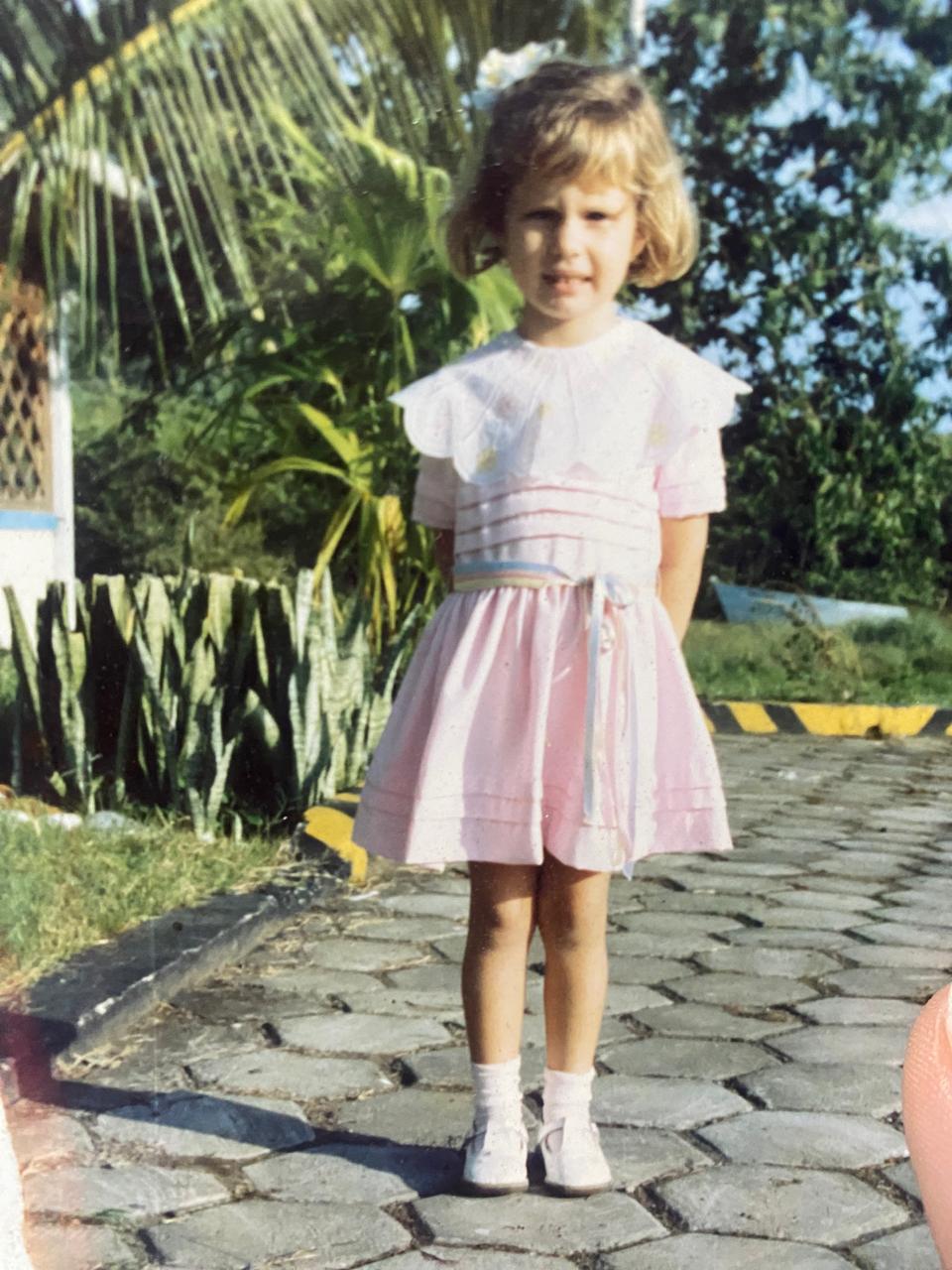 Diana de niña